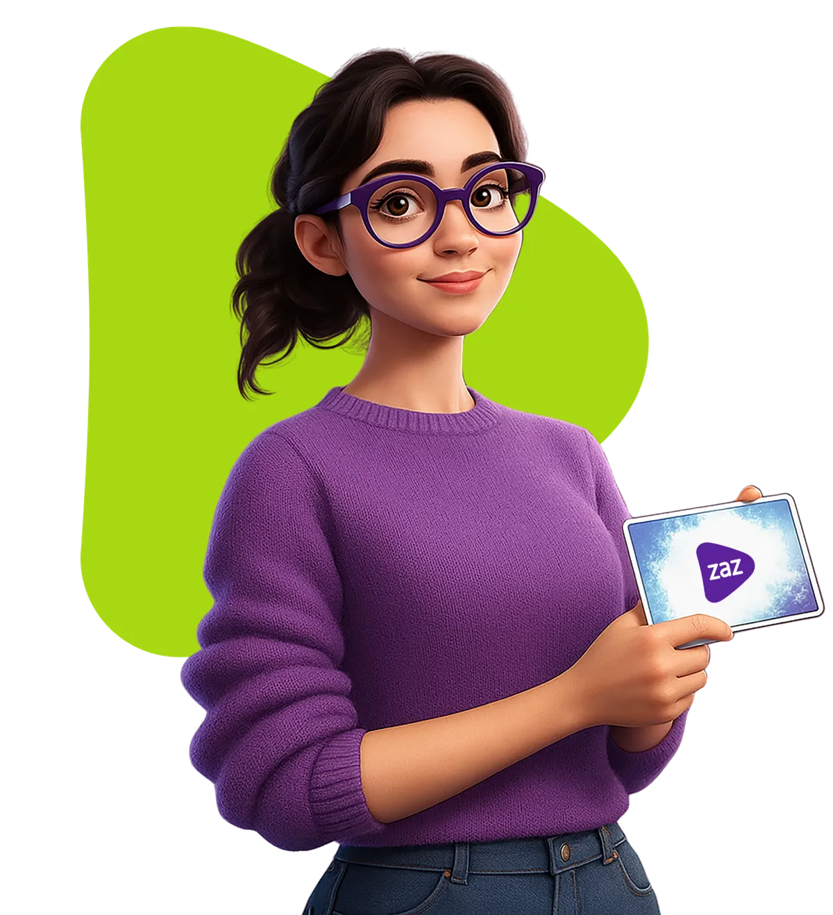 Zarah, assistente virtual da ZAZ
